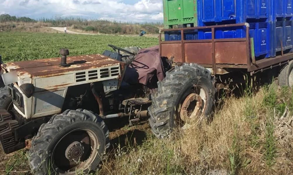 Μανωλάδα: Νεκρός 63χρονος που τον πάτησε το τρακτέρ του